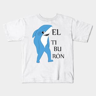 LEFT SHARK DANCE TEAM Kids T-Shirt